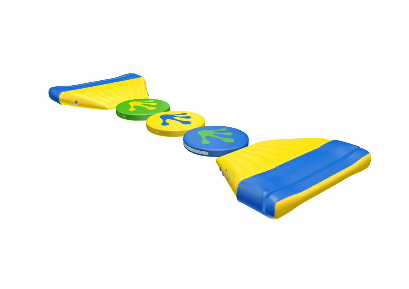 Module gonflable Wiggle Bridge du Wisplash