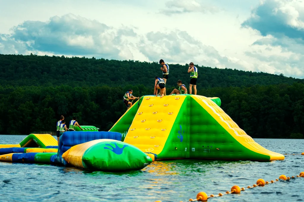 Le Wisplash sur le lac des Vieilles-Forges